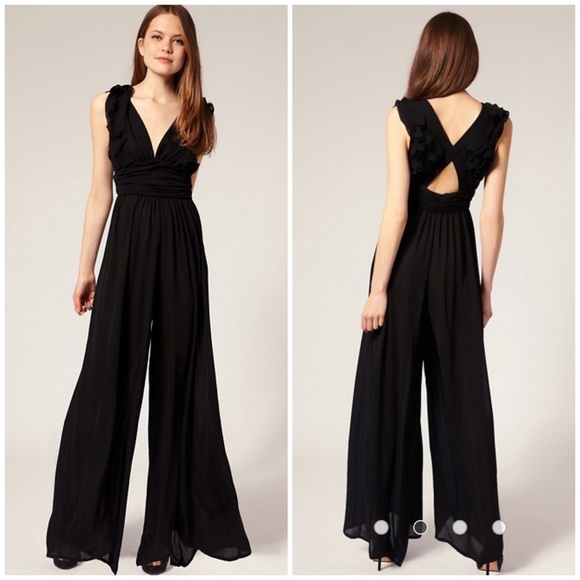 ASOS Pants - ASOS Jumpsuit with ruffles